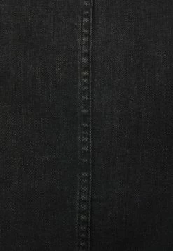 ONLY Petite ONLTIA BANDIT BIKER JACKET - Denim Jacket - Black Denim -ONLY Petite store 0054e3797665483d83d5597ec713699d