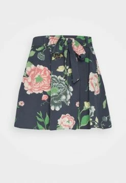 ONLY Petite ONLNOVA LUX JASMIN SKIRT - Mini Skirt - Blue