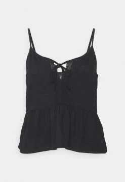 ONLY Petite ONLYRSA MIX - Top - Black -ONLY Petite store 01803fdd78dc49768edc2425b88f94dd