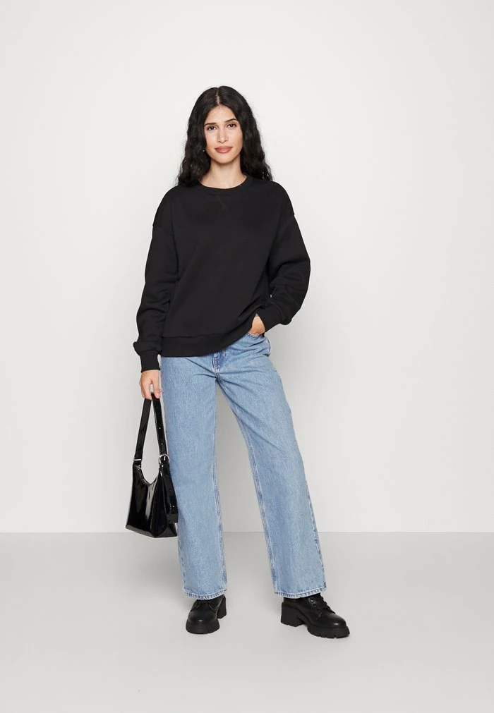 ONLY Petite ONLJODA - Sweatshirt - Black 4 ONLY Petite ONLJODA - Sweatshirt - Black - Image 2