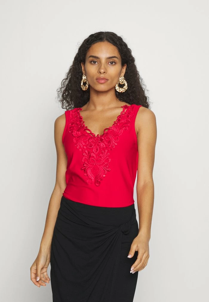 ONLY Petite ONLNIDA - Top - Mars Red 3 ONLY Petite ONLNIDA - Top - Mars Red