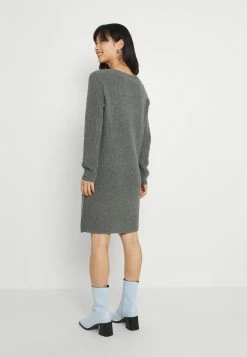 ONLY Petite ONLMELTON LIFE DRESS - Jumper Dress - Medium Grey Melange -ONLY Petite store 0216cb1cfcc94ed281c27fcd389cc9d5