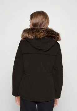 ONLY Petite ONLSTARLINE PARKA - Parka - Black -ONLY Petite store 0299dff5a8dd49e0875fe6a2a697a10e