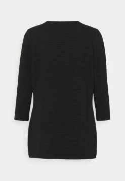 ONLY Petite ONLLECO LONG CARDIGAN - Cardigan - Black -ONLY Petite store 02c072bb67824d6b9a6580cc224f90d4