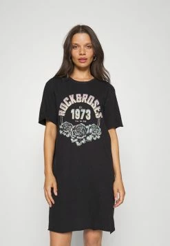 ONLY Petite ONLLUCY REBEL DRESS - Day Dress - Black