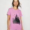 ONLY Petite ONLDISNEY LIFE LOGO TOP BOX - Print T-shirt - Opera Mauve -ONLY Petite store 04a40f10433c4f4cb738117bbef895e6