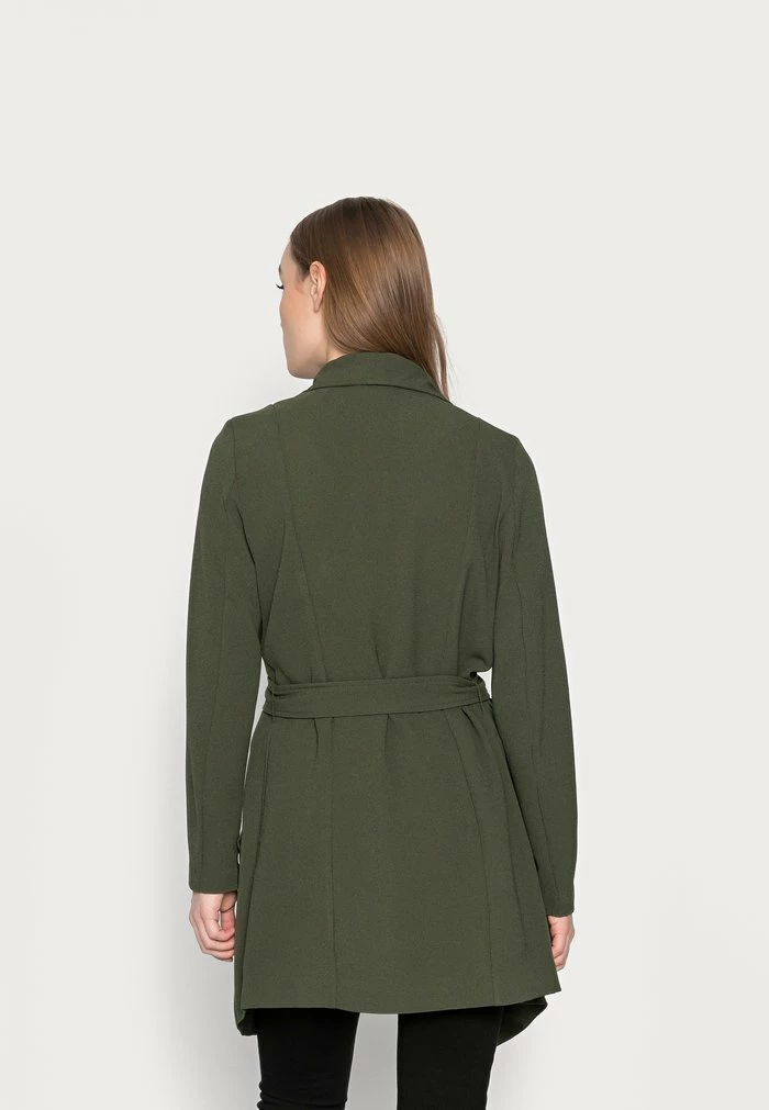 ONLY Petite ONLRUNA SPRING COAT - Short Coat - Forest Night 5 ONLY Petite ONLRUNA SPRING COAT - Short Coat - Forest Night - Image 3