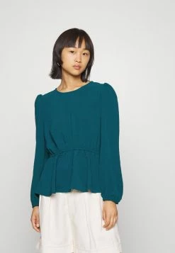 ONLY Petite ONLMETTE O NECK - Blouse - Deep Teal