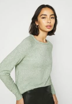 ONLY Petite ONLLESLY KINGS - Jumper - Basil Melange -ONLY Petite store 06906e6c3d694c4d9eebc87c3458f659