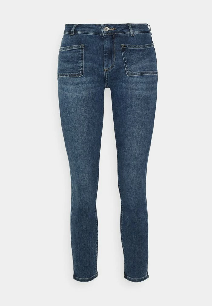 ONLY Petite ONLBLUSH MID WAIST - Jeans Skinny Fit - Dark Blue Denim 6 ONLY Petite ONLBLUSH MID WAIST - Jeans Skinny Fit - Dark Blue Denim - Image 4
