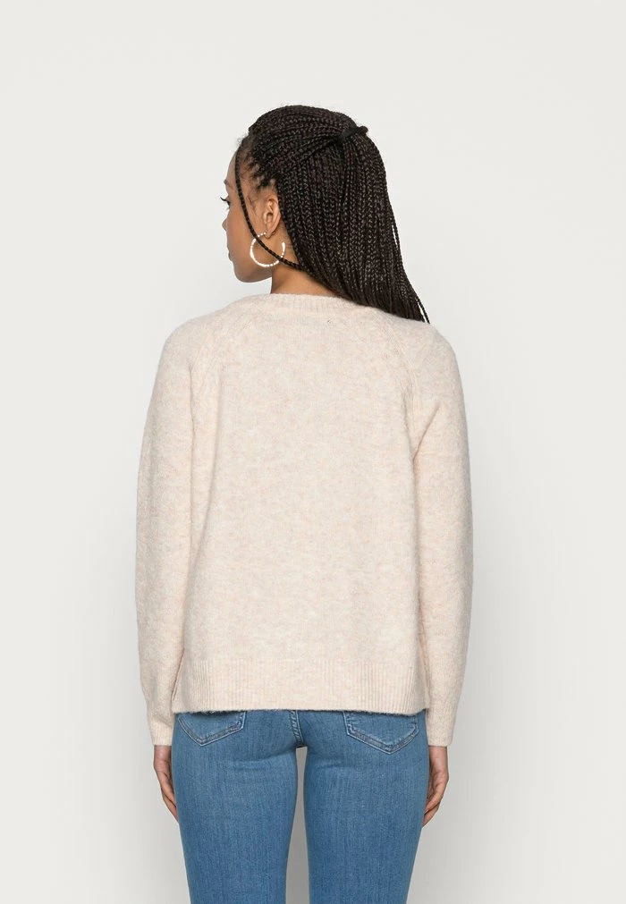 ONLY Petite ONLGABI LIFE O NECK - Jumper - Pumice Stone 5 ONLY Petite ONLGABI LIFE O NECK - Jumper - Pumice Stone - Image 3