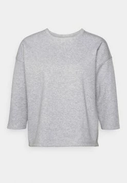 ONLY Petite ONLPOP EVERY LIFE - Sweatshirt - Light Grey Melange -ONLY Petite store 088a43559cf4461e8c87934f9a342fc5