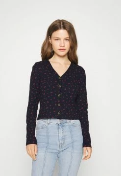 ONLY Petite ONLFLOWER V NECK CARDIGAN - Cardigan - Night Sky