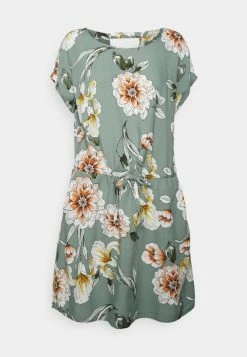ONLY Petite ONLNOVA LIFE CONNIE BALI DRESS - Day Dress - Chinois Green Soft Florals