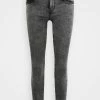 ONLY Petite ONLRAIN ACID WASH - Jeans Skinny Fit - Dark Grey -ONLY Petite store 0aa4f7903f9f4ac38fcbb29eff35d4de