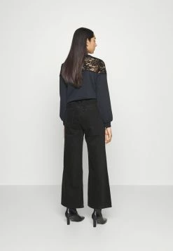 ONLY Petite ONLCHRIS WIDE - Straight Leg Jeans - Black Denim 9 ONLY Petite ONLCHRIS WIDE - Straight Leg Jeans - Black Denim -ONLY Petite store 0b06327d655149029ae27ac78ce9524b