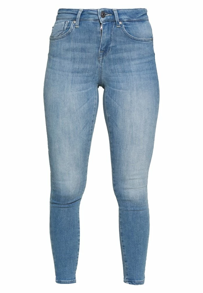 ONLY Petite ONLPOWER MID PUSH UP - Jeans Skinny Fit - Light Blue Denim 6 ONLY Petite ONLPOWER MID PUSH UP - Jeans Skinny Fit - Light Blue Denim - Image 4
