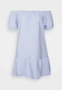 ONLY Petite ONLCASSIE OFF SHOULDER - Day Dress - Cloud Dancer -ONLY Petite store 0c2a1f6e7c324a04bbdc989c086a5b53