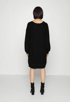 ONLY Petite ONLXENIA LIFEL DRESS - Jumper Dress - Black -ONLY Petite store 0c83515ff8764a2784c4792015fe698b