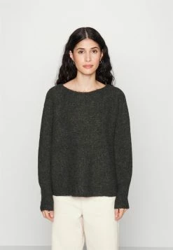 ONLY Petite ONLDANIELLA - Jumper - Dark Grey Melange