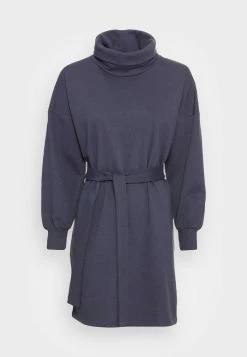 ONLY Petite ONLSWEET HIGHNECK DRESS - Day Dress - Graphite -ONLY Petite store 0f095eda606e4586a4d4ec21060e5d53