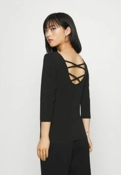 ONLY Petite ONLLIVE LOVE - Long Sleeved Top - Black -ONLY Petite store 104758b4b58c49b0984da9f74dfae1d5