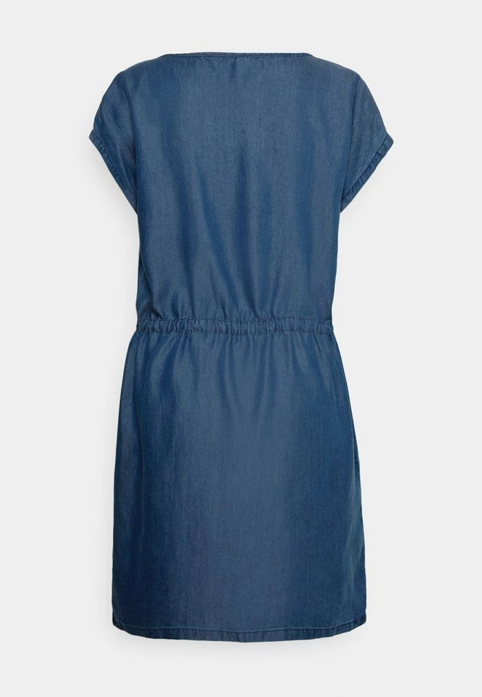 ONLY Petite ONLPEMA MAY LIFE DRESS - Denim Dress - Dark Blue Denim 4 ONLY Petite ONLPEMA MAY LIFE DRESS - Denim Dress - Dark Blue Denim - Image 2