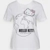 ONLY Petite ONLHELLO KITTY EARTH - Print T-shirt - White -ONLY Petite store 1238e53292dd478db6084ccd2522f52c