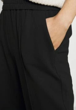 ONLY Petite ONLPOPTRASH SUKI LIFE PANT - Trousers - Black -ONLY Petite store 12e8c7ed5def47efad2f2cdc82947355