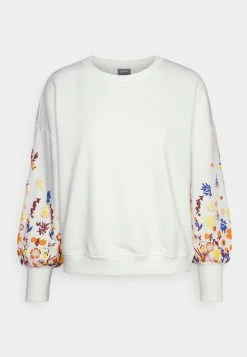 ONLY Petite ONLBROOKE O-NECK FLOWER - Sweatshirt - Cloud Dancer -ONLY Petite store 1347bac6d26f49e3a03ee8a6d23ef5f5