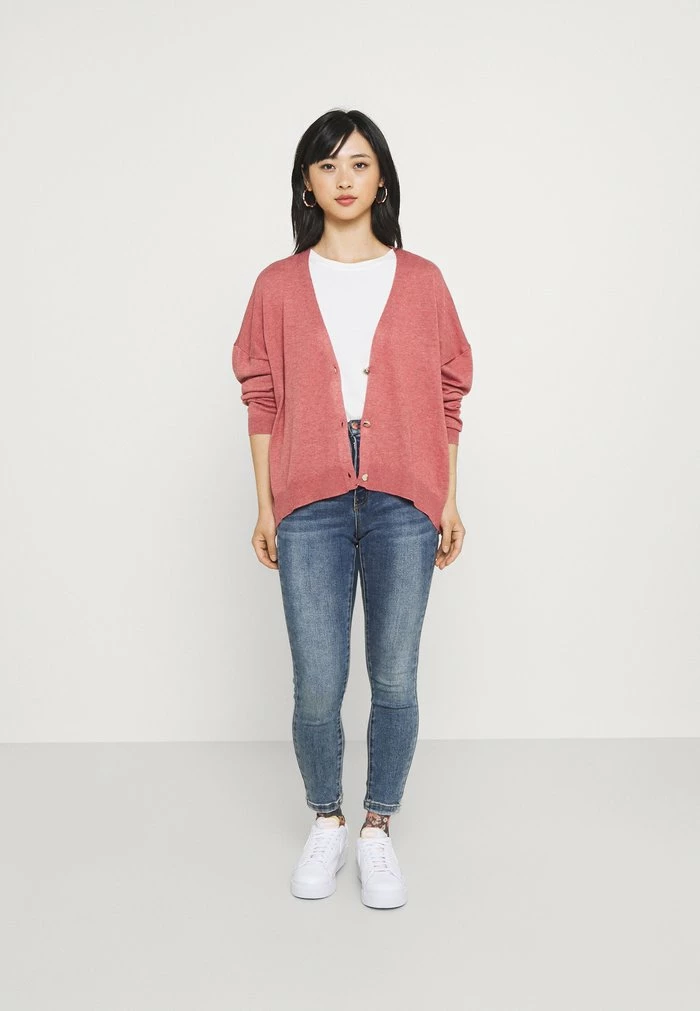 ONLY Petite ONLALONA LCARDIGAN PETIT - Cardigan - Mauvewood 4 ONLY Petite ONLALONA LCARDIGAN PETIT - Cardigan - Mauvewood - Image 2