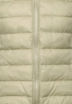 ONLY Petite ONLTAHOE HOOD JACKET - Waistcoat - Slate Green -ONLY Petite store 14f92c314c8a4890949cc7d3ebab7a7b