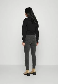 ONLY Petite ONLPAOLA LIFE - Jeans Skinny Fit - Black Denim -ONLY Petite store 1683e3b2cd674c218fa0710f38373159
