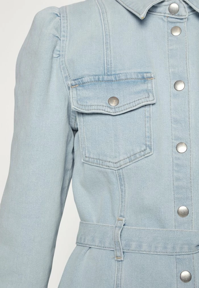 ONLY Petite ONLINC MONICA LIFE DRESS - Denim Dress - Light Blue Denim 7 ONLY Petite ONLINC MONICA LIFE DRESS - Denim Dress - Light Blue Denim - Image 5