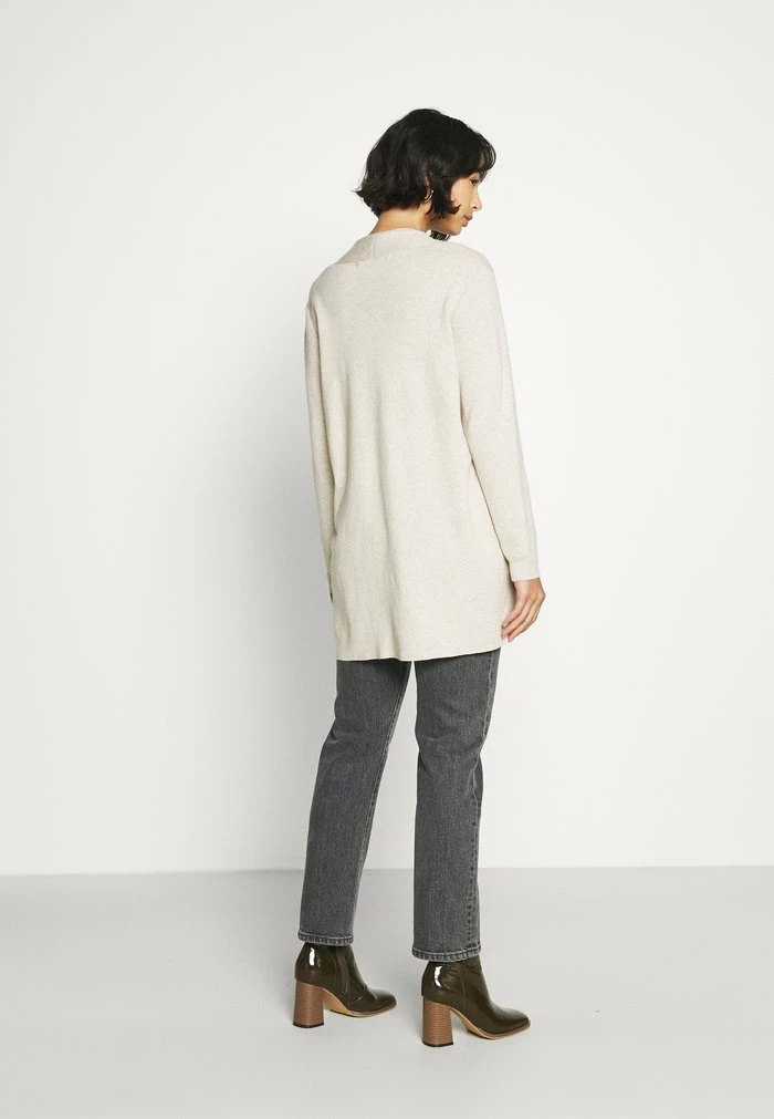 ONLY Petite ONLAUGUSTA OPEN CARDIGAN - Cardigan - Pumice Stone 5 ONLY Petite ONLAUGUSTA OPEN CARDIGAN - Cardigan - Pumice Stone - Image 3