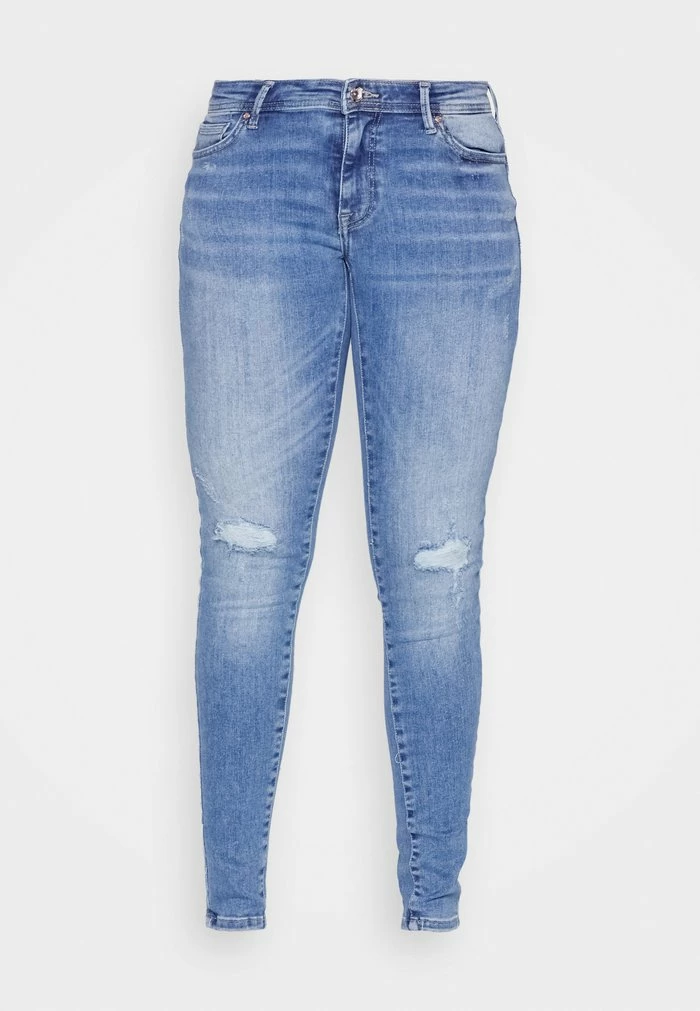 ONLY Petite ONLSHAPEREG PUSH UP - Jeans Skinny Fit - Medium Blue Denim 7 ONLY Petite ONLSHAPEREG PUSH UP - Jeans Skinny Fit - Medium Blue Denim - Image 5