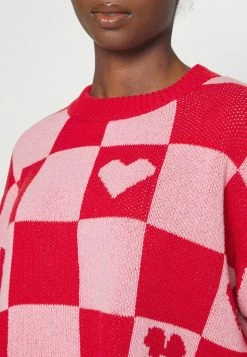 ONLY Petite ONLJIGGLY LIFE CROPPED - Jumper - Pink/red -ONLY Petite store 1847458adb094cd5bf90ecded92caf0d