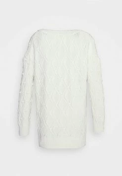 ONLY Petite ONLBUBBLYL LONG - Jumper - Tofu -ONLY Petite store 1b462f78290e4f809f950d1394eaf33b