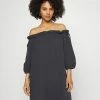 ONLY Petite ONLTILLA THYRA OFF SHOULDER DRESS - Day Dress - Phantom -ONLY Petite store 1b64420c09ce444db6c7e7580c0743f2