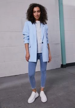 ONLY Petite ONLBLUSH LIFE - Jeans Skinny Fit - Light Blue Denim