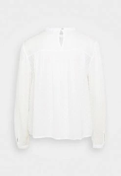 ONLY Petite ONLPELIA LIFE DOT BLOUSE - Blouse - Cloud Dancer -ONLY Petite store 1bed6b52b89c489db710bed69600c317