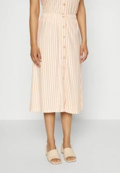 ONLY Petite ONLJOLLA SKIRT - A-line Skirt - Orange/white