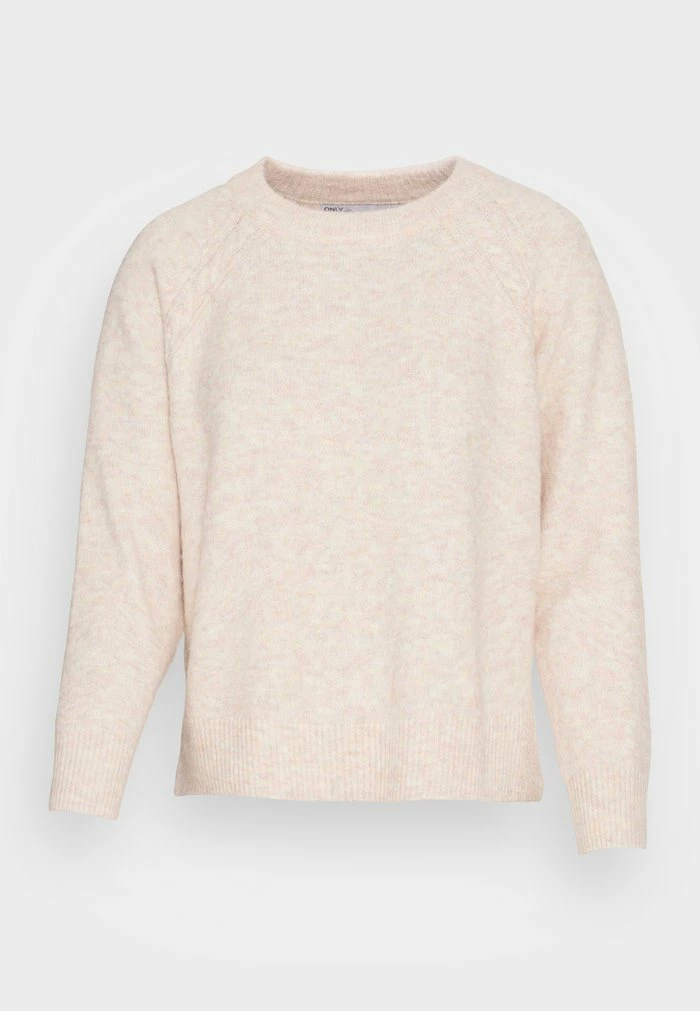 ONLY Petite ONLGABI LIFE O NECK - Jumper - Pumice Stone 6 ONLY Petite ONLGABI LIFE O NECK - Jumper - Pumice Stone - Image 4