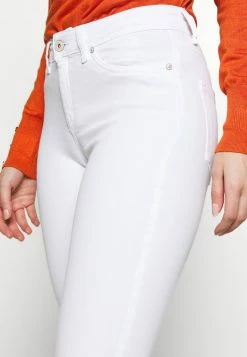 ONLY Petite ONLBLUSH MID RAW - Jeans Skinny Fit - White -ONLY Petite store 1ec2605d42f343c4ad0c114003549c08
