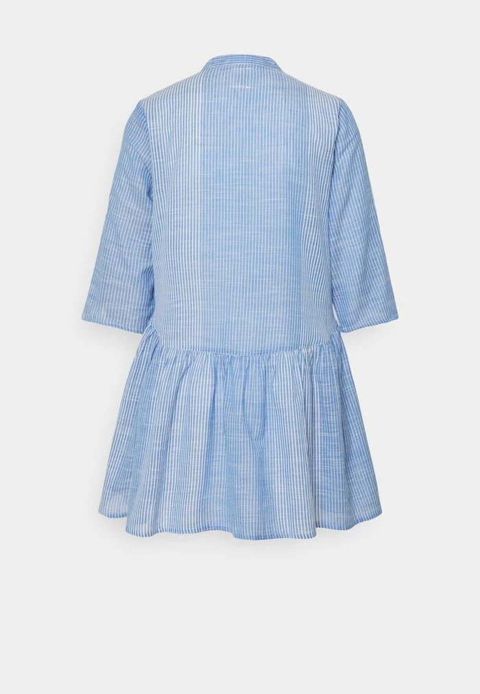 ONLY Petite ONLCHICAGO LIFE STRIPE - Day Dress - Cloud Dancer/medium Blue 4 ONLY Petite ONLCHICAGO LIFE STRIPE - Day Dress - Cloud Dancer/medium Blue - Image 2