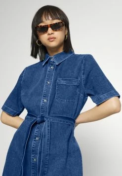 ONLY Petite ONLMIRIAM LIFE DRESS - Denim Dress - Medium Blue Denim -ONLY Petite store 1f2088c6769146b49558248bf9821d08
