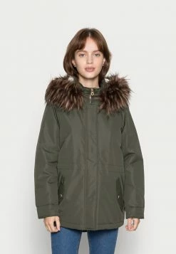 ONLY Petite ONLELSA COAT - Parka - Forest Night