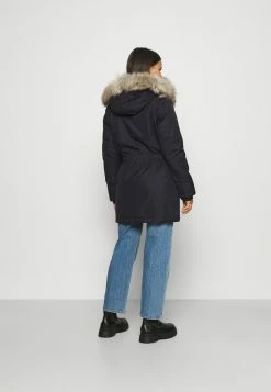 ONLY Petite ONLIRIS - Winter Coat - Night Sky/brown -ONLY Petite store 1fc733fd9840459ba77c651e25ec66aa