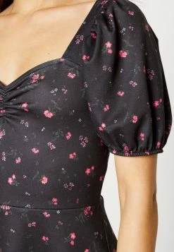 ONLY Petite ONLTHEA FEVER PUFF DRESS - Jersey Dress - Black -ONLY Petite store 1fdc9f390f4241e8b8b28ad9a09ddbaa