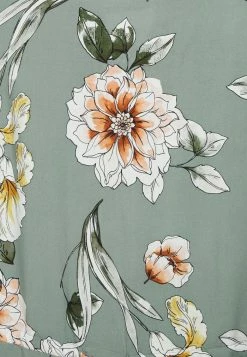 ONLY Petite ONLNOVA LIFE CONNIE BALI DRESS - Day Dress - Chinois Green Soft Florals -ONLY Petite store 207c3cb1bbd641978146f16025ce84a8